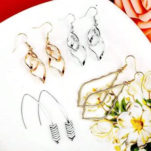 16 Pairs Fashion Dangle Earrings For Women Hypoallergenic Le
