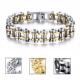 Steel Mens Biker Stainless Chain Bracelet Link Chai