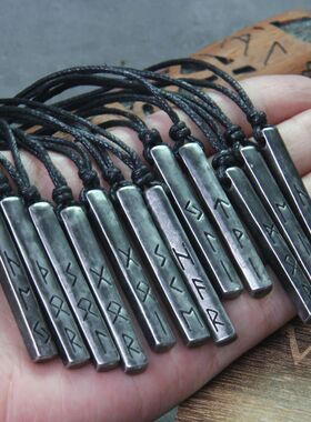 Never Fade Norse Mythology Symbols Necklaces Talisman Mens V