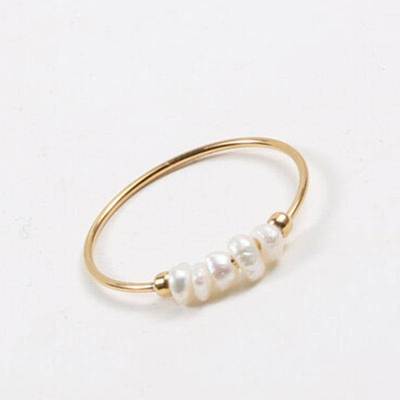 High End PVD Natural Freshwater Pearl Irregular Combination