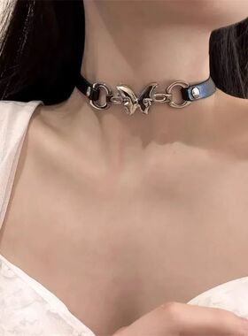 Dark Punk Personaliy Creaiviy Swee and cool Ho Girl Niche de