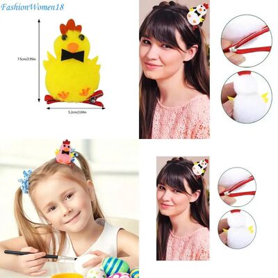 Easer Chick Hair Clip Holiday Decoraion Hairpieces for Kids
