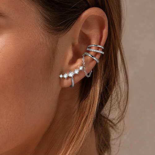 3pcs/set ndy Ear Cuffs Classic Elegant  No Piercing Clip Ear