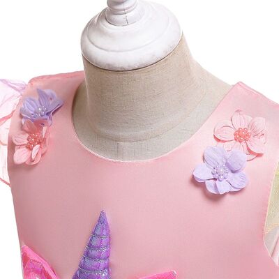 Tutu Children Girls Floral Birthday Party New Dresses Clothe