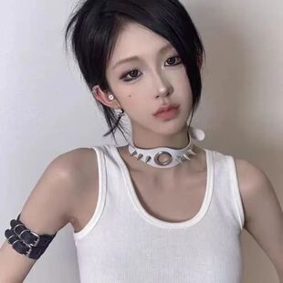 Y2K Punk syle sense Niche Swee design cool Personaliy and