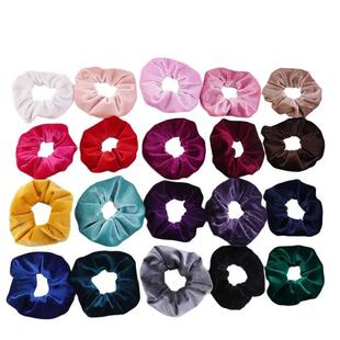 Korean Velvet Scrunchies Hair Ties Accessories Elastic Hair