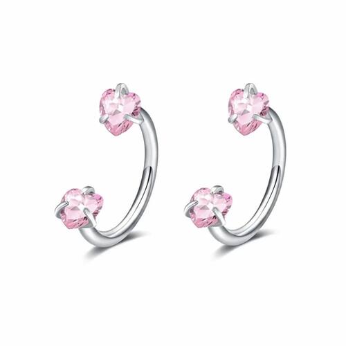 2 PCS Elegant Nose Ring C Shaped Stainless Steel Cartilage H