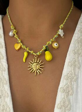 Sainless Seel Handmade Diy Knoing Rope Chain Sarfish Turle P