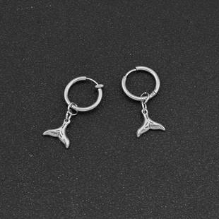 INS Y2K versatile mermaid tail sweet earrings