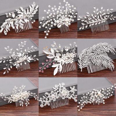 Wedding Hair Combs Bridal Hair Accessories For Women Hair Je