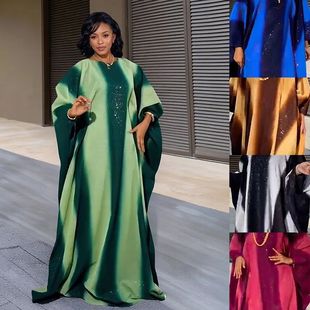 Dresses Party Dress Woman Vestidos Dubai Headscarf s Patc