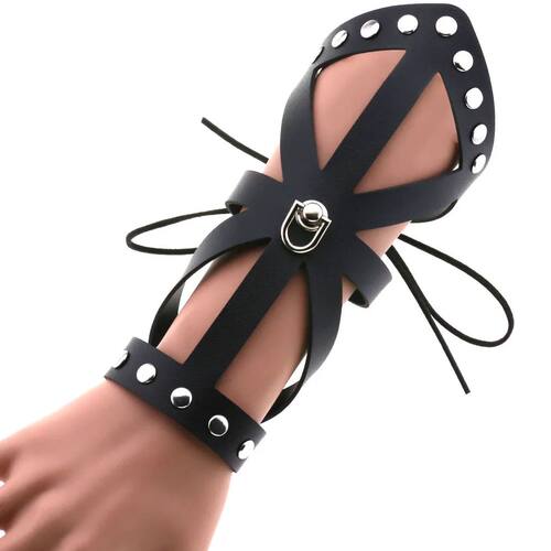 Easy Fashion Punk Gohic Corex Lasso Riding Hollow ou Bracers