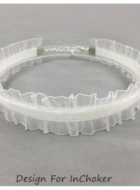 New Lace Collar Black White Necklace 2021 Black White Clavic