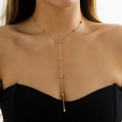 Sexy Elegant Long Tassel Chokers Necklace for Women Temperam