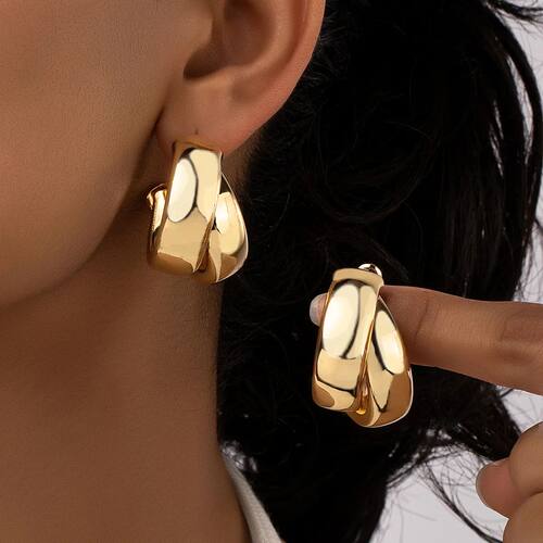 Punk Exaggerate Simple Niche Design Personality Circle Toroi