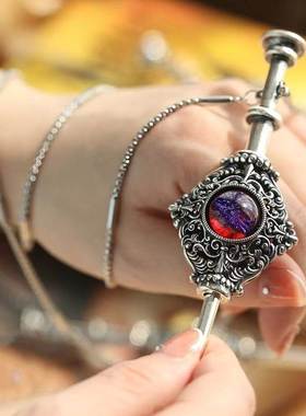 Magic Witch Necklace Women//'s Vintage Blood Pack Removabl