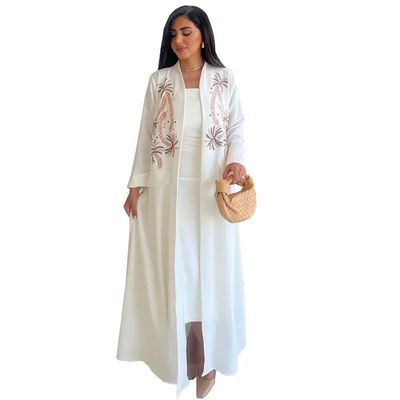 Women Embroidery  Cardigan Dubai Party Dress s   Morocco Kaf