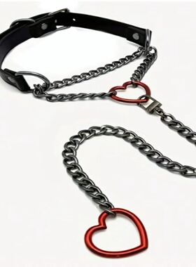 Halloween Punk Gohic Pu Leaher Fashion Personaliy nd Necklac