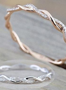 Fashion Gold Plated Cubic Zirconia rings engagement rings fo