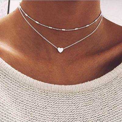 New Fashion Steampunk Dainty Circle Collier Round Minimalist