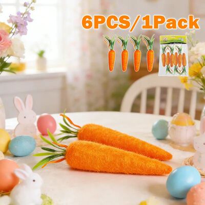 6PCS/1Pack Easer Decoraions 13cm Fel Carros Simulaion Carro