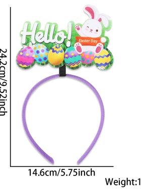 Easer Headband Kids Adul Egg Rabbi Hair Accessories Phoo Pro