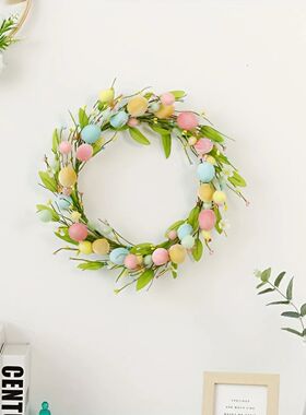 Easer Wreah Decoraions, Creaive Easer Egg Garland for Home &