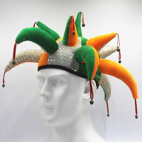 Decorative Hats Tentacle Shaped Clown Hat Dress Up Cool Colo
