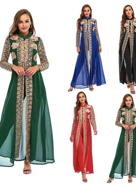 2025 New Women  Dresses Holiday ic Clohing Marocan Cafan Ele