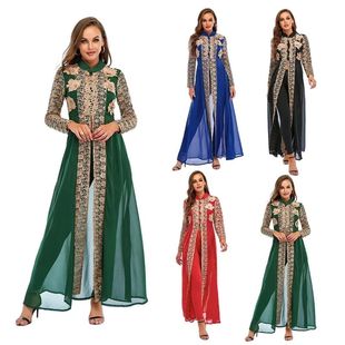 2025 New Women Dresses Holiday ic Clohing Marocan Cafan Ele
