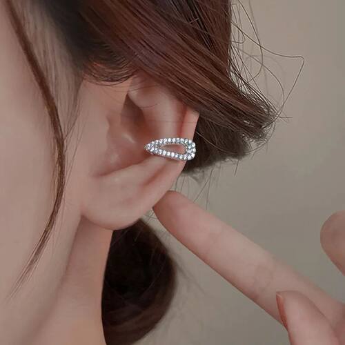 Small Hairpin Ear Cuff Non Pierced Earrings for Women High Q