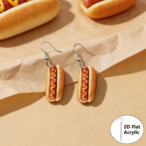 Simulated French Fries Hamburgers Hot Dogs Chicken Nuggets E