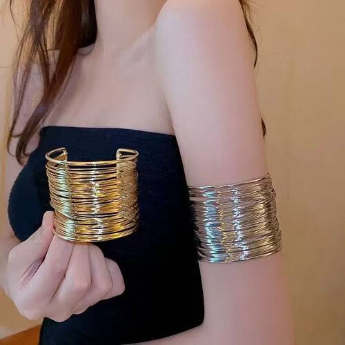 European and American Retro High-quality Wire Bracelet with
