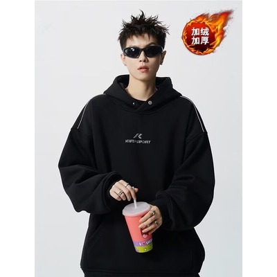 2025秋冬新款潮牌重磅加绒卫衣衫