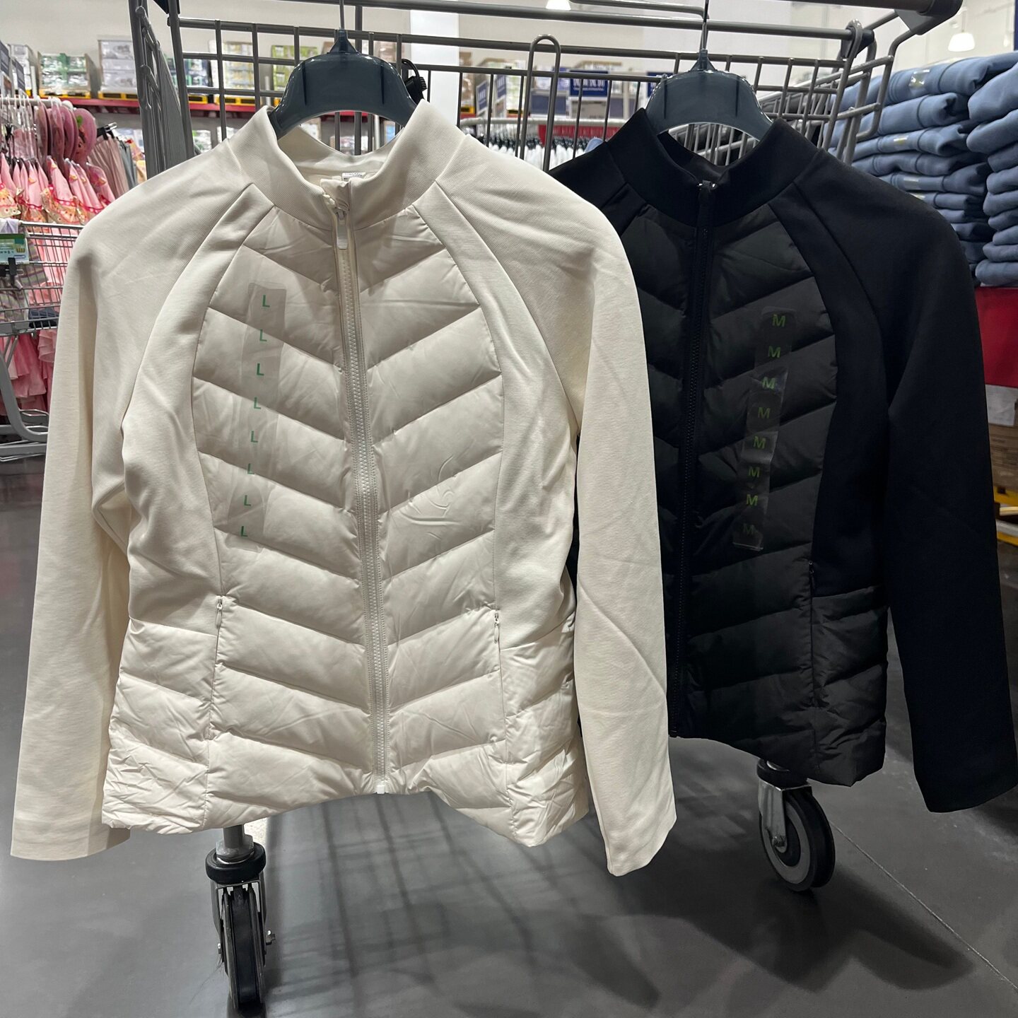 山姆代购Regart女士拼接鹅绒夹克修身羽绒服轻薄保暖外套26年新款