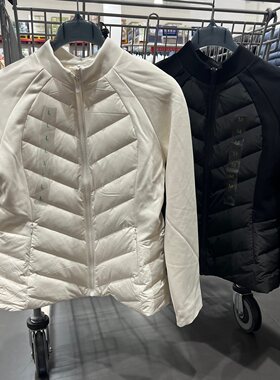 山姆代购Regart女士拼接鹅绒夹克修身羽绒服轻薄保暖外套26年新款
