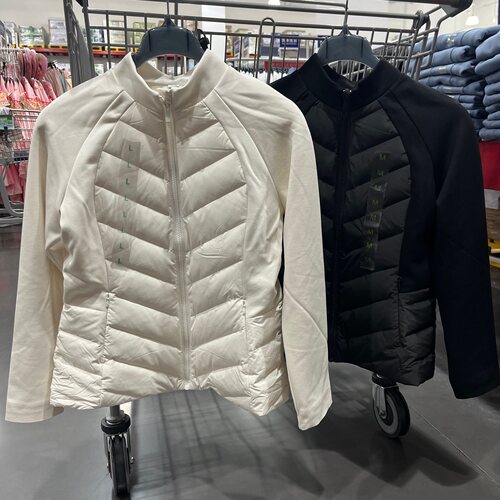 山姆代购Regart女士拼接鹅绒夹克修身羽绒服轻薄保暖外套26年新款