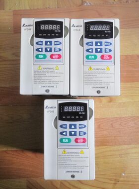 台达变频器B系列750w1.5kw2.2kw3.7kw5.5kw二手包好技术支持