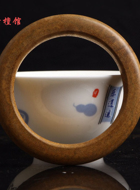 保真柬埔寨沉香木质把玩佳品手镯