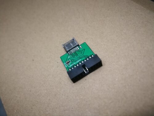 GEN2转19针的USB3.0前置