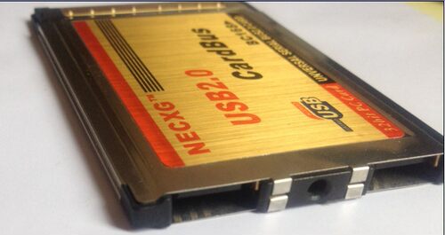 奇熊NECXG NEC华塑PCMCIA 转 USB2.0 短卡可接移动硬盘 不露头