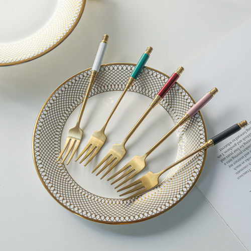 欧式轻奢时尚不锈钢咖啡勺