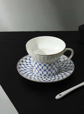 爱莉卡贝叶Erica Beyer  俄罗斯星星骨瓷镀金马克杯咖啡杯