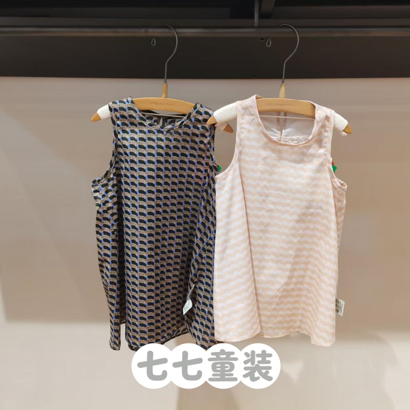jnbybyjnby江南布衣婴童A型匹马棉2026夏女童YQ6G10750无袖连衣裙