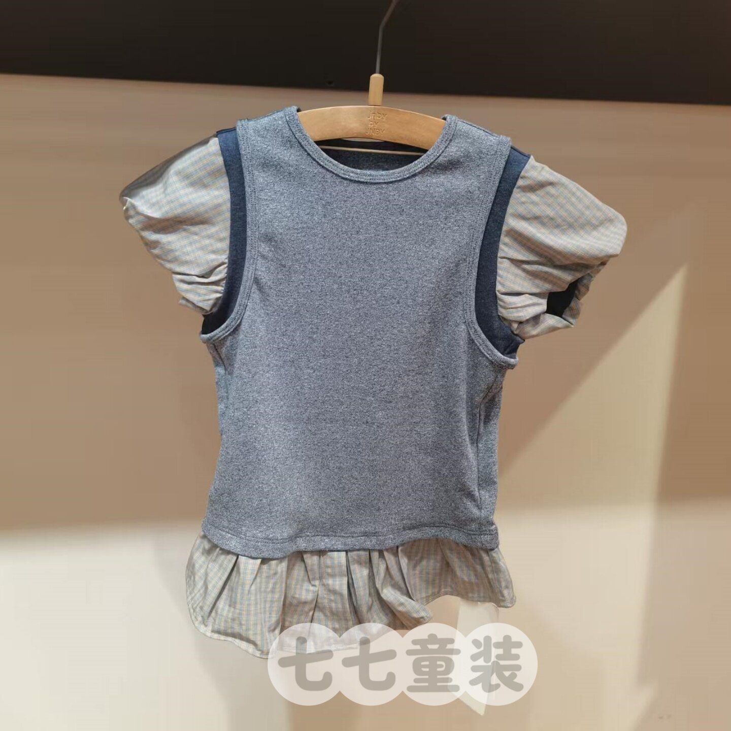 jnby by JNBY江南布衣童装2026夏新1Q4113450男女童正品短袖T恤