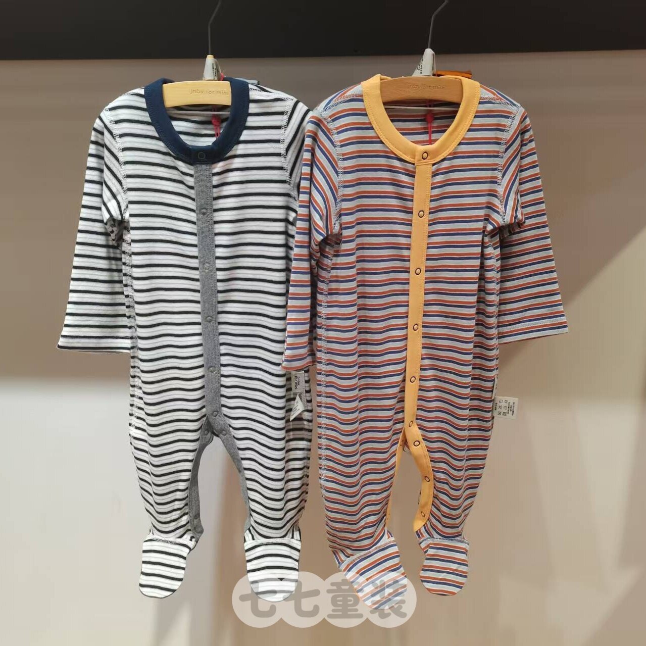 jnbybyjnby江南布衣婴童2026秋款YQ8H31420爬服婴儿连体衣套装A类
