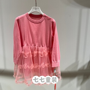 jnbybyjnby江南布衣婴童2026春女童婴儿YQ2G10940长袖毛衫连衣裙