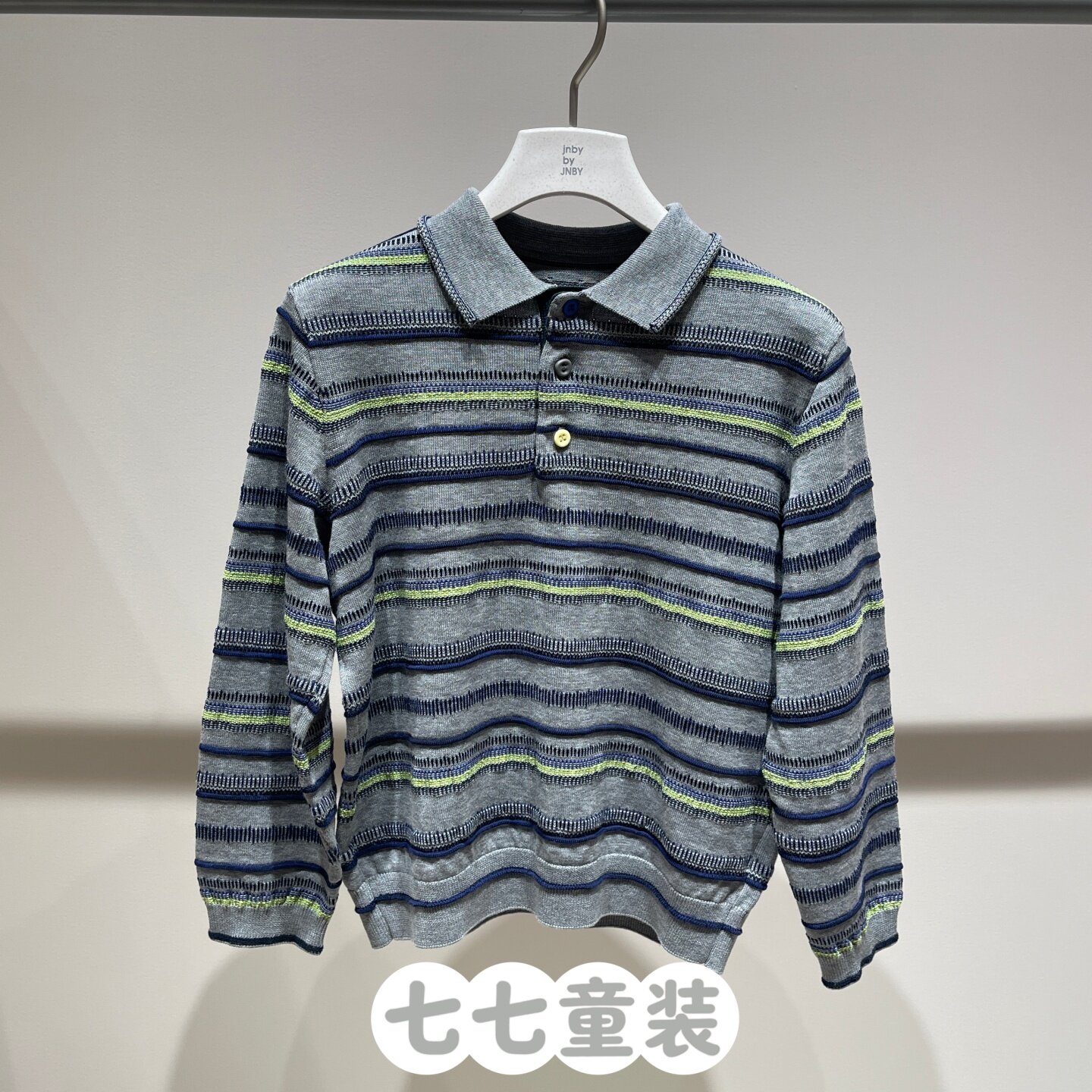 jnbybyjnby江南布衣童装2026春男女童1Q2312610正品长袖套头毛衫