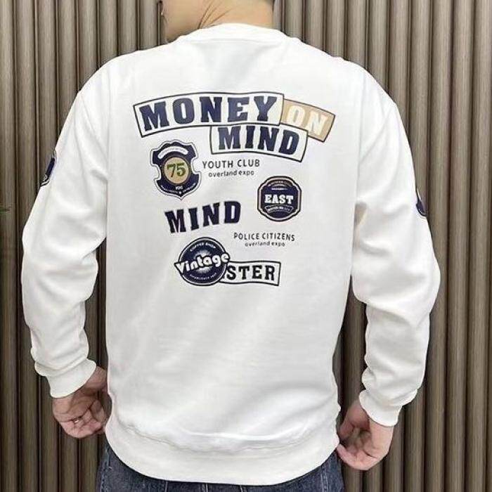 夏季潮流ins短袖T恤男装舒适韩版上衣运动百搭男士印花打底衫2025