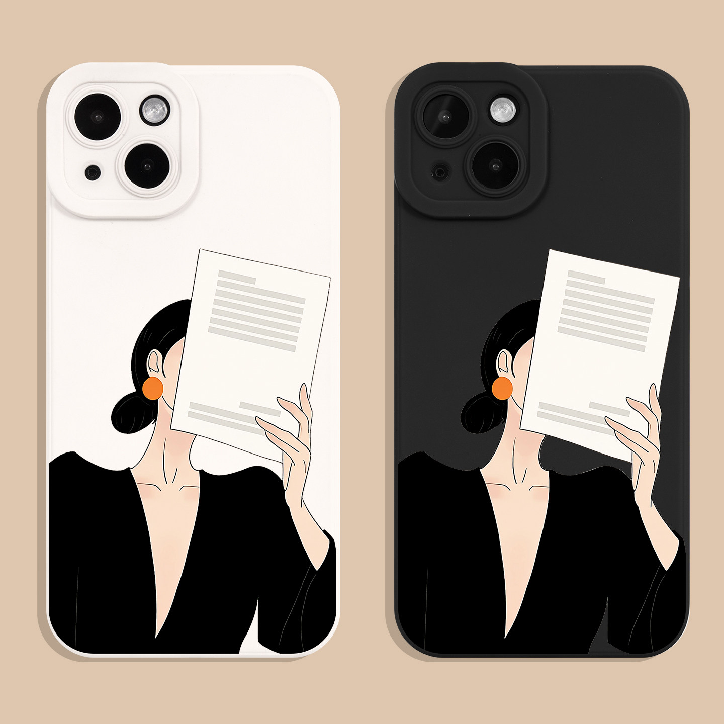 报纸iPhone17手机壳苹果12创意se2个性13mini新款14套男8plus女14防摔11Pro max软x欧美6适用16高级15保护,3C数码配件,手机保护套/壳,淘宝优惠券,粉丝福利购,淘宝优惠卷